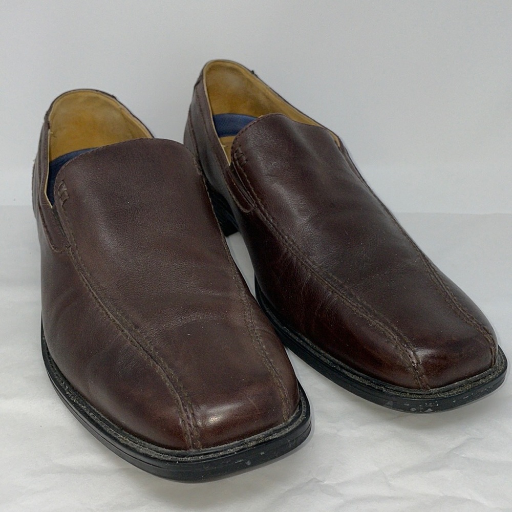 Umberto Raffini Brown Leather Loafers Size UK 46 US 13